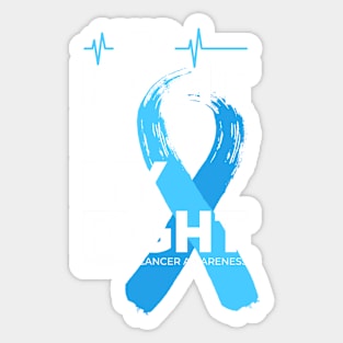 His Fight Is My Fight Prostate Cancer Awareness Sticker